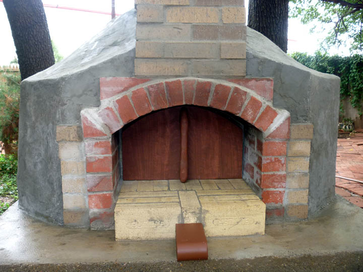 with door closed