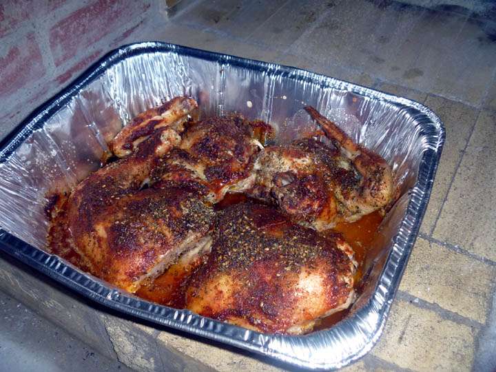 then chicken...
