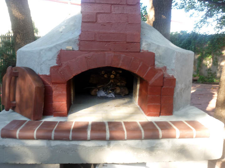 finished out front