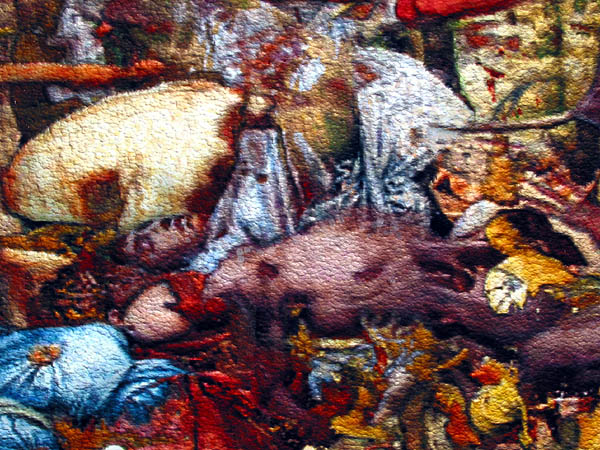 oil on digital print