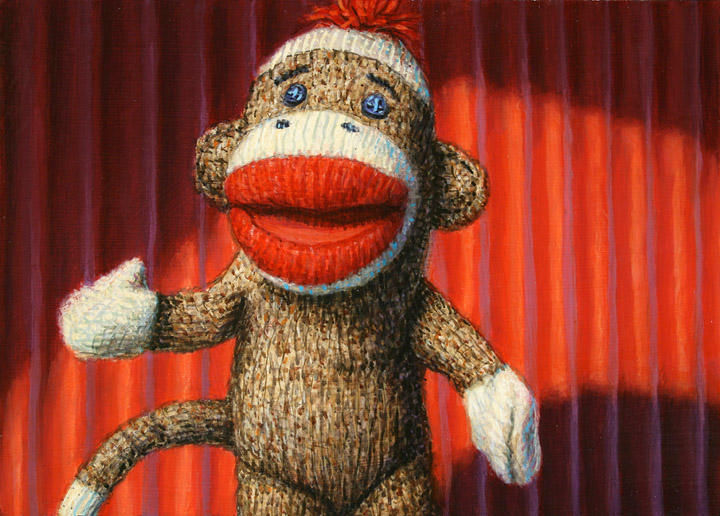 Performing Sock Monkey