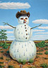 A Snowman in Texas