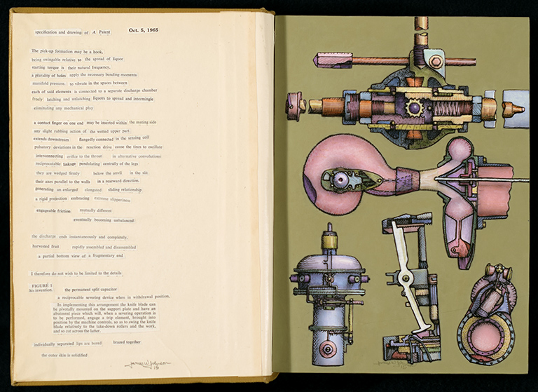 specification and drawing of A Patent