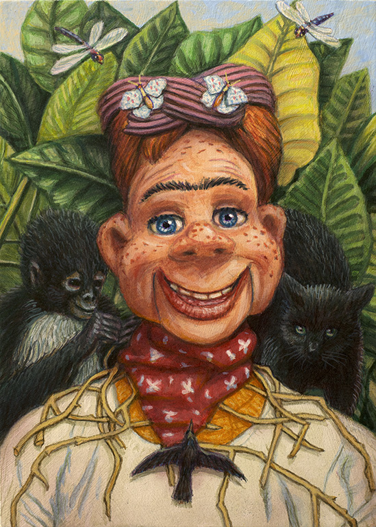 A Self-Portrait by Howdy DooVinci