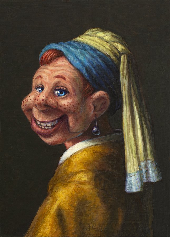 Howdy with a Pearl Earring