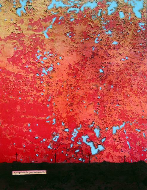 God paints the prettiest sunsets