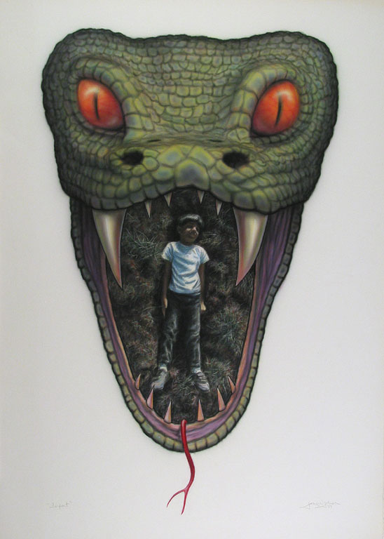 James W Johnson painting